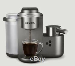 Keurig K Cafe Special Edition Coffee Maker Latte Single Serve Cup Pod Nickel NOB