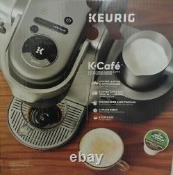 Keurig K-Cafe Special Edition Coffee Maker, Single Serve K-Cup Pod Nickel