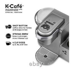 Keurig K-Cafe Special Edition Coffee Maker, Single Serve K-Cup Pod Nickel New