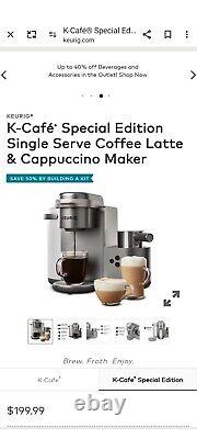 Keurig K-Café Special Edition Single Serve Coffee, Latte & Cappuccino Maker