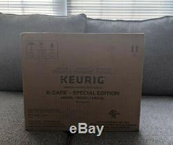 Keurig K-Cafe Special Edition Single Serve Coffee, Latte & Cappuccino Maker -New