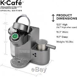 Keurig K-Cafe Special Edition Single Serve K-Cup Pod Coffee, Latte And Maker