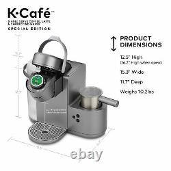 Keurig K-Cafe Special Edition Single Serve K-Cup Pod Coffee, Latte and Cappuccin