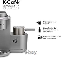 Keurig K-Cafe Special Edition Single Serve K-Cup Pod Coffee, Latte and Nickel