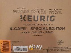 Keurig K-Cafe Special Edition Single Serve K-Cup Pod Coffee Maker Nickel