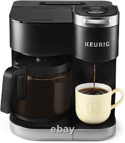 Keurig K-Duo Coffee Maker, Single Serve & 12-Cup Carafe Drip Coffee Brewer, FS