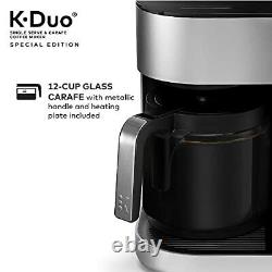 Keurig K-Duo Special Edition Coffee Maker Single Serve and 12-Cup Drip Coffee