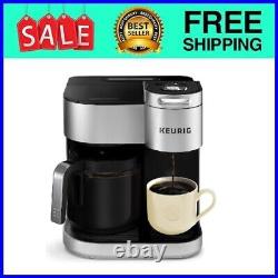 Keurig K-Duo Special Edition Single Serve K-Cup Pod Carafe Coffee Maker Silver