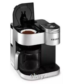 Keurig K Duo Special Edition Single Serve K-Cup Pod Coffee Maker Silver (New)