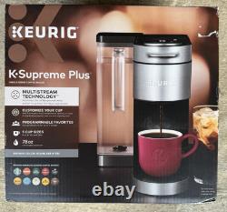 Keurig K-Supreme Plus Special Edition Single Serve Coffee Maker Silver! New