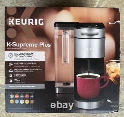 Keurig K-Supreme Plus Special Edition Single Serve Coffee Maker Silver! New