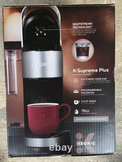 Keurig K-Supreme Plus Special Edition Single Serve Coffee Maker Silver! New