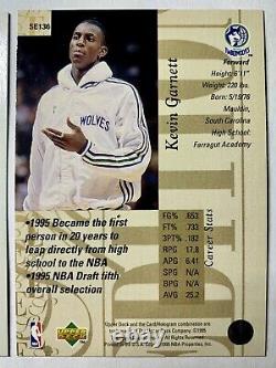 Kevin Garnett 1995-96 UD Special Edition Gold & Silver Rookie RC #SE136 Rare SSP