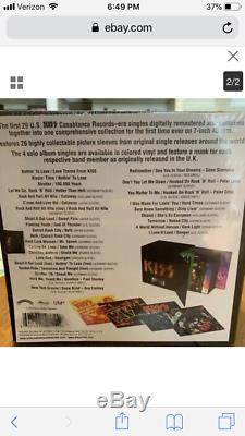 Kiss Casablanca Singles Box Set. 45s Vinyl. Still Sealed