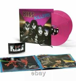 Kiss Killers 2021 Bundle- Sold Out (Presale) Pink 2LP Vinyl+ Booklet + Single 7