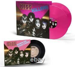 Kiss Killers Ltd. Pink 2LP Vinyl+ Down On Your Knees 7'' Single Germany Bundle