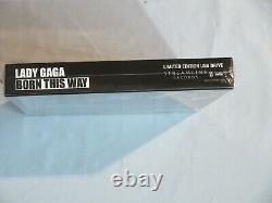 LADY GAGA Born This Way Limited Edition USB Drive parental advisory