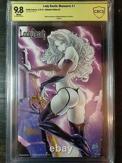 Lady Death Moments #1 artist proof AP edition Bryan Pedersen cover CBCS 9.8