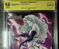 Lady Death Moments #1 artist proof AP edition Bryan Pedersen cover CBCS 9.8