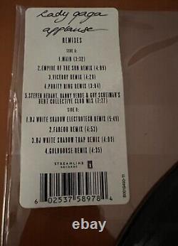 Lady Gaga Applause (remixes) Limited Edition Picture Disc Single Vinyl Rsd 2013
