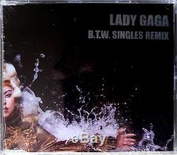 Lady Gaga Born This Way Singles Remix Mexico 10 Trk Promo CD Bn & Sealed