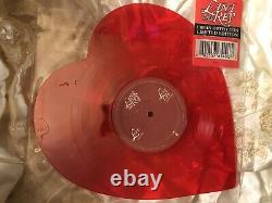 Lana Del Rey Red Heart Vinyl Lust for Life Love Urban Outfitters Weeknd New