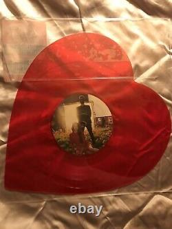 Lana Del Rey Red Heart Vinyl Lust for Life Love Urban Outfitters Weeknd New