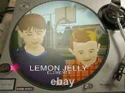 Lemon Jelly Elements (Lost Horizons) Mega Rare 12 Picture Disc Promo LP NM