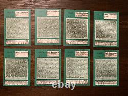 Lot Of 8 1989 Maxx Dale Earnhardt Sr. Special Crisco Edition #6, Rare Rookie
