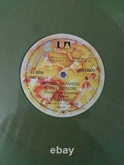 Ltd edit, Green vinyl The Vapors, Turning Japanese. Columbian import, Very rare
