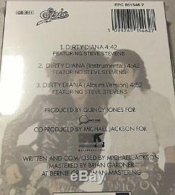 MICHAEL JACKSON Dirty Diana CD MINI LONGBOX 3 Inch 21x9,5 SEALED MINT