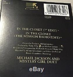 MICHAEL JACKSON IN THE CLOSET CD MINI LONGBOX 3 Inch 21x9,5 SEALED MINT