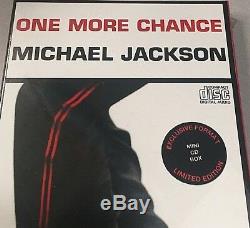 MICHAEL JACKSON ONE MORE CHANGE CD MINI LONGBOX 3 Inch 21x9,5 -SEALED MINT