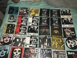 MISFITS massive 7 EPS & Singles Lot Samhain Danzig 118 vinyl records rare Look