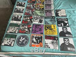 MISFITS massive 7 EPS & Singles Lot Samhain Danzig 118 vinyl records rare Look