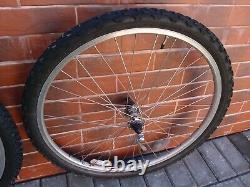 MTB wheels 26 in Matrix Single Track Comp Shimano STX Special Edition FH-MC30-CH