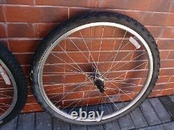 MTB wheels 26 in Matrix Single Track Comp Shimano STX Special Edition FH-MC30-CH