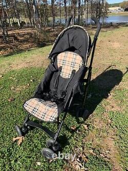 Maclaren Special Edition Burberry Stroller W Footmuff Rare, Hard To Find