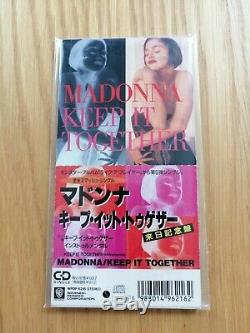 Madonna Keep it together Japan CD Single 1989 Like A Prayer Longbox No Promo X