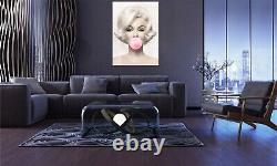 Marilyn Monroe Gum Famous Special Edition Classic Poster Canvas Print Wall Decor