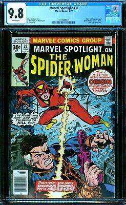 Marvel Spotlight 32 CGC 9.8 1st Spider-Woman White Pages