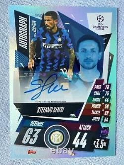 Match Attax 2020/21 Extra Stefano Sensi Autograph Edition card