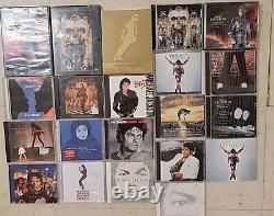 Michael Jackson 21 CD's & DVD TOTAL SEE PHOTOS 2 RARE SPECIAL EDITION Vision