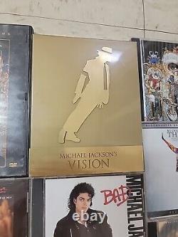 Michael Jackson 21 CD's & DVD TOTAL SEE PHOTOS 2 RARE SPECIAL EDITION Vision