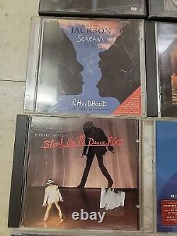 Michael Jackson 21 CD's & DVD TOTAL SEE PHOTOS 2 RARE SPECIAL EDITION Vision