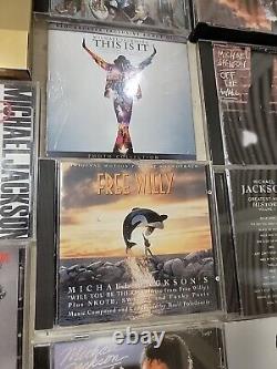 Michael Jackson 21 CD's & DVD TOTAL SEE PHOTOS 2 RARE SPECIAL EDITION Vision