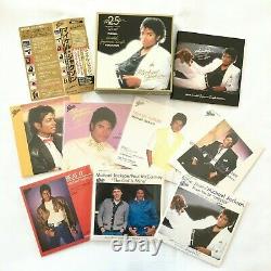 Michael Jackson Thriller 25th Anniversary Limited Japanese Single Collection OBI