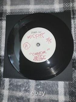 Misfits Cough/Cool b/w She Test Pressing # 3/5 with Cool Alternate Art Sleeve