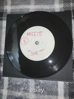 Misfits Cough/Cool b/w She Test Pressing # 3/5 with Cool Alternate Art Sleeve