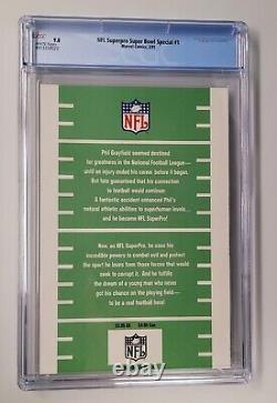 NFL Superpro Special Edition #1 Cgc 9.8 New Case